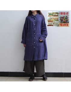 Liquette chemisier BLEU...