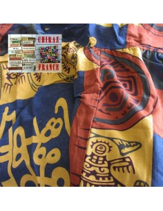 Pantalon large sarouel motifs ethniques colorés coton oversize XL boho ethnique folk 2