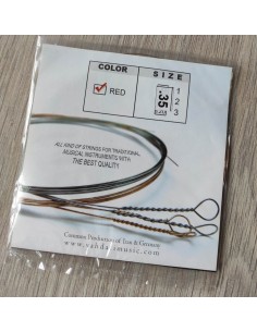 CORDES SETAR CUIVRE persan luthier COOPER STRINGS N° 35 IRAN 250 cm 2